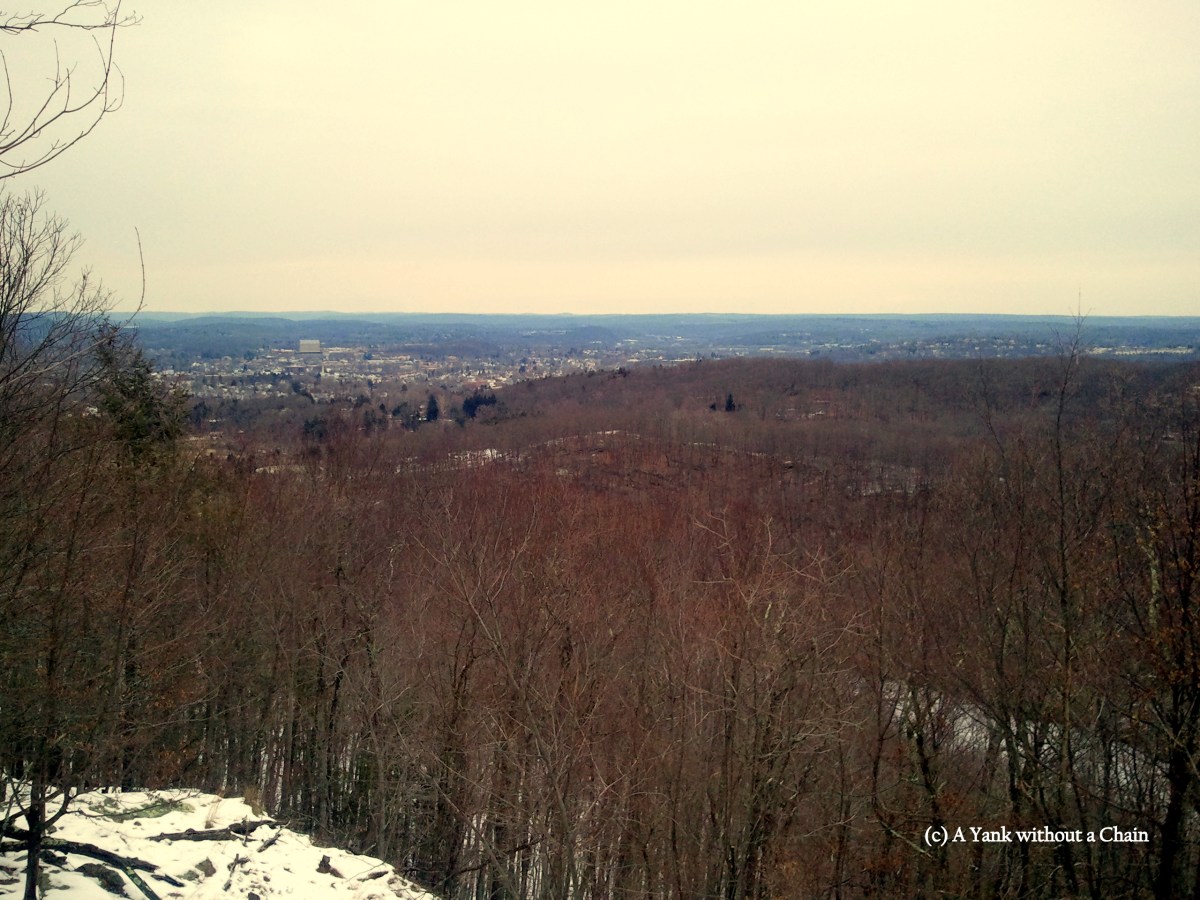 A view of Danbury, CT from Mootry Peak