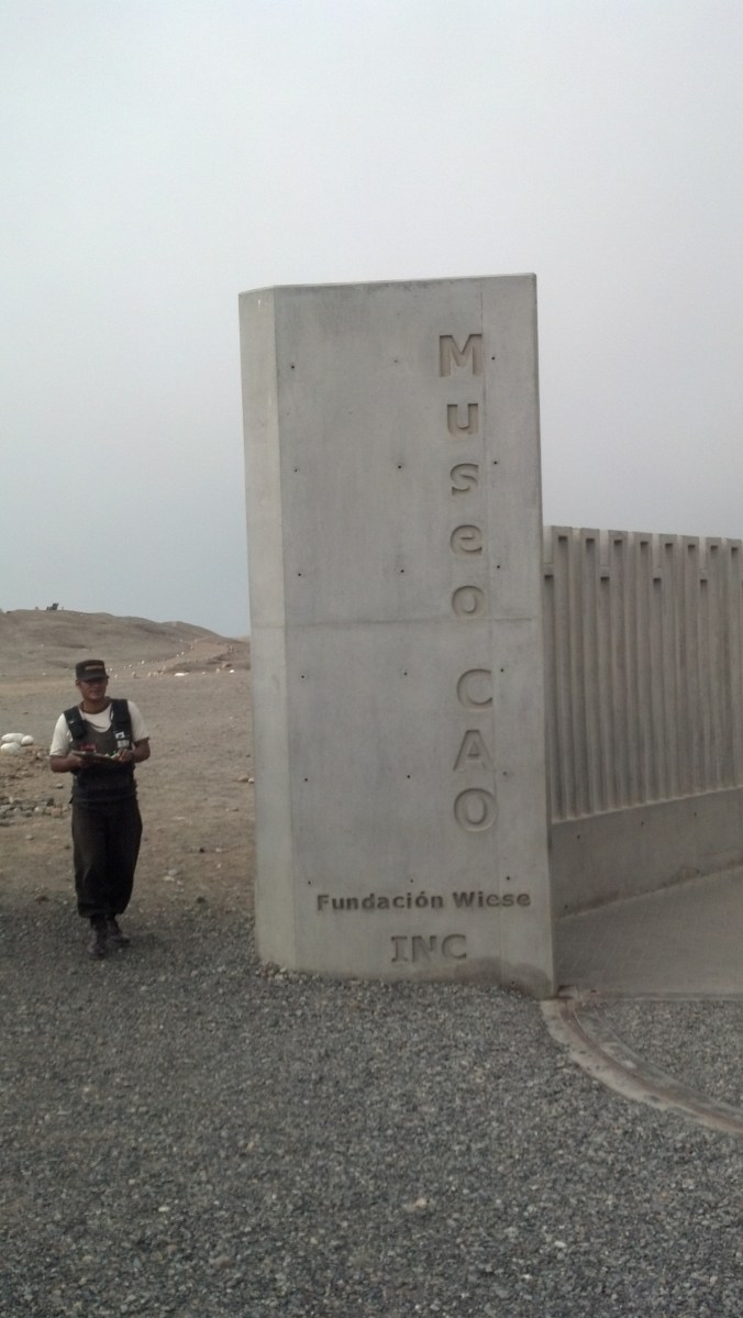 The Cao Museum, with a guard who is there to watch for grave robbers