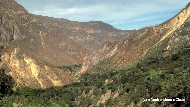 A view of Colca Canyon