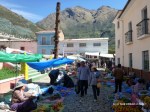 Sunday is market day in Quime, the day to stock up on fruits and vegetables!