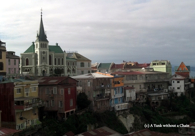 View of Cerro Concepcion in Valparaiso