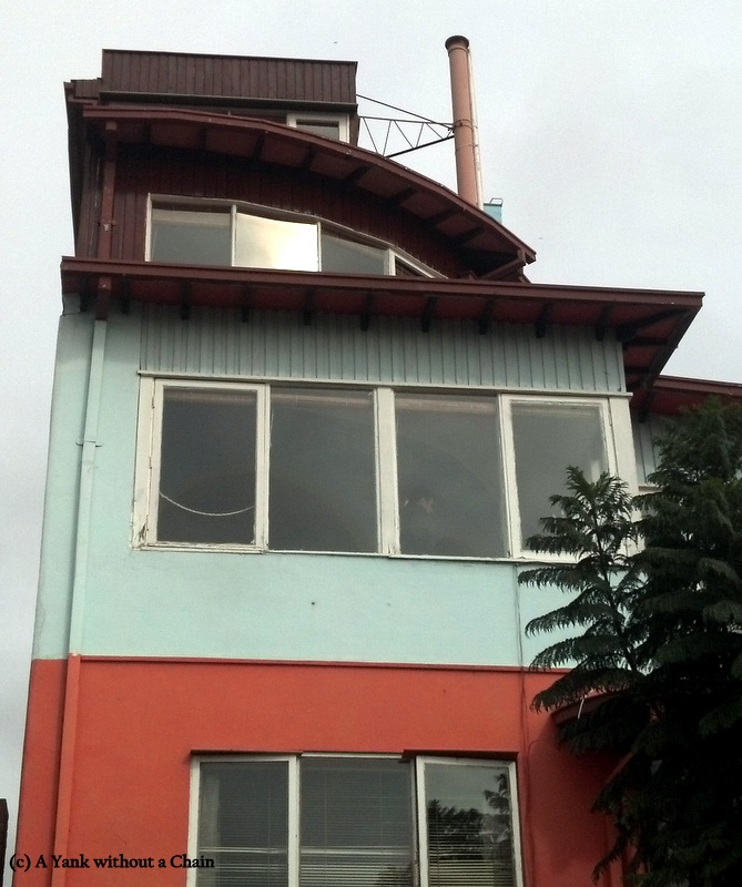 The La Sebastiana home in Valparaiso, built to look like a ship