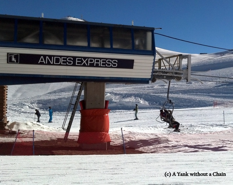 The high speed quad at Valle Nevado