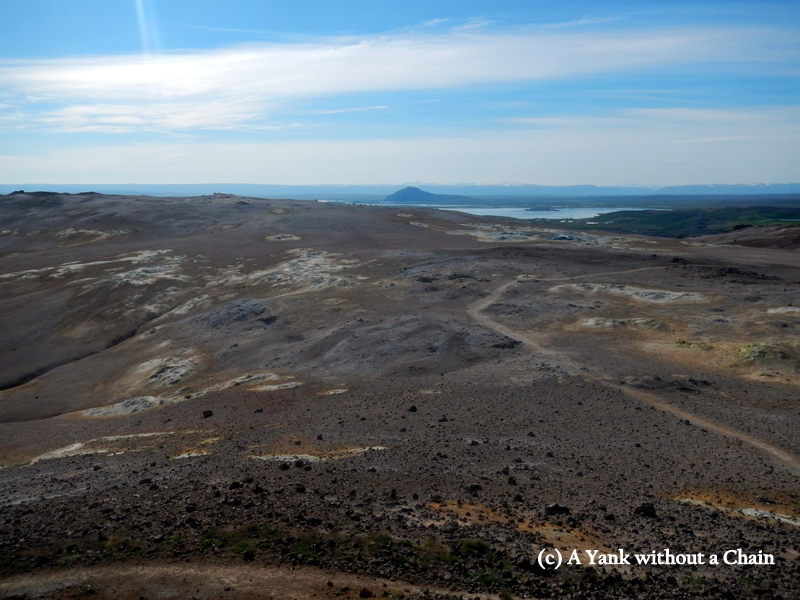The lake as viewed from Namafjall