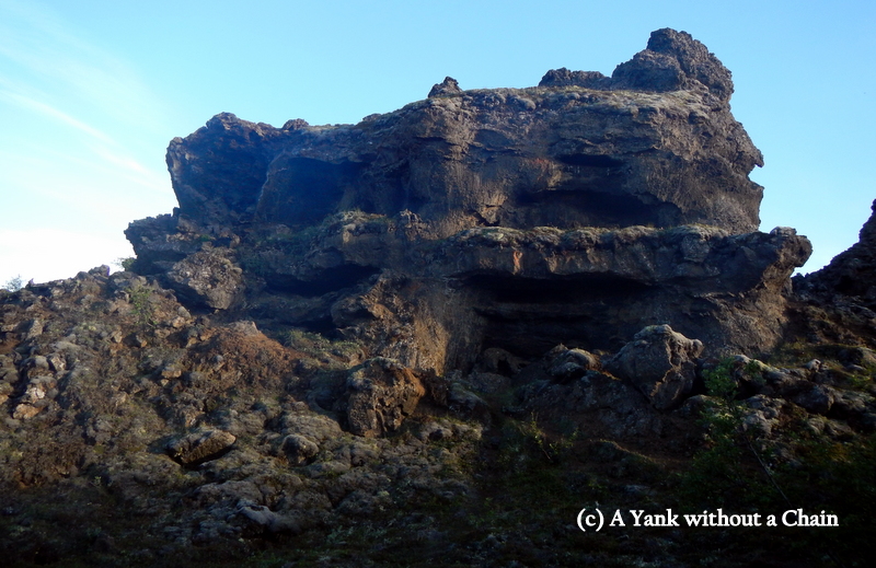 Another view of the lava formations