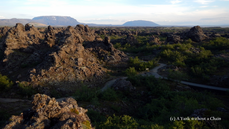A view of the expansive Dimmuborgir