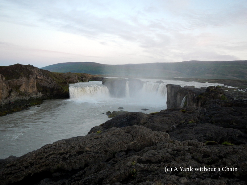 The Waterfall of the Gods just outside Myvatn