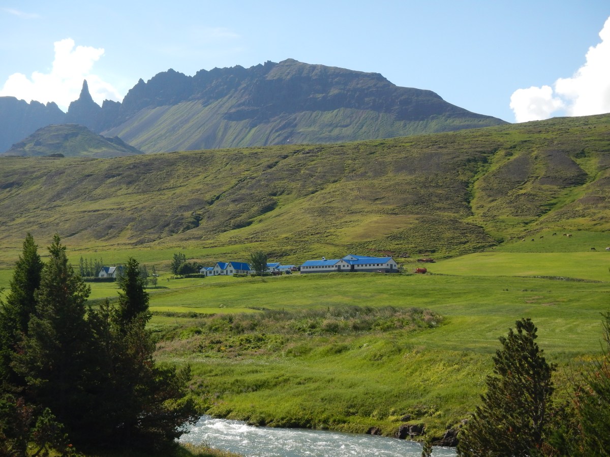 A view from the Ring Road just west of Akureyri