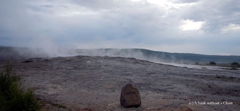 The granddaddy of all geysirs, Geysir sadly does not erupt anymore