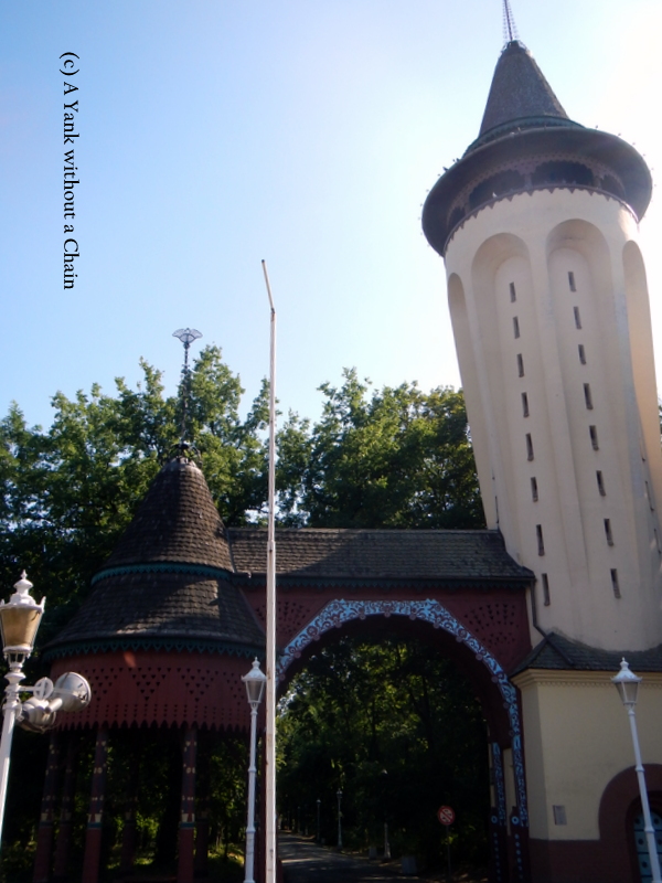 The iconic water tower in Palic