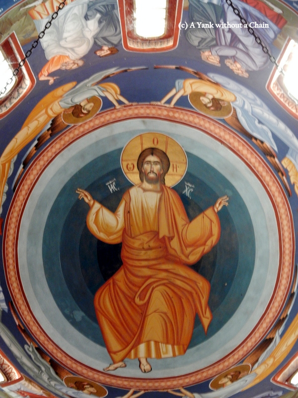 Ceiling detail of Velika Remeta monastery