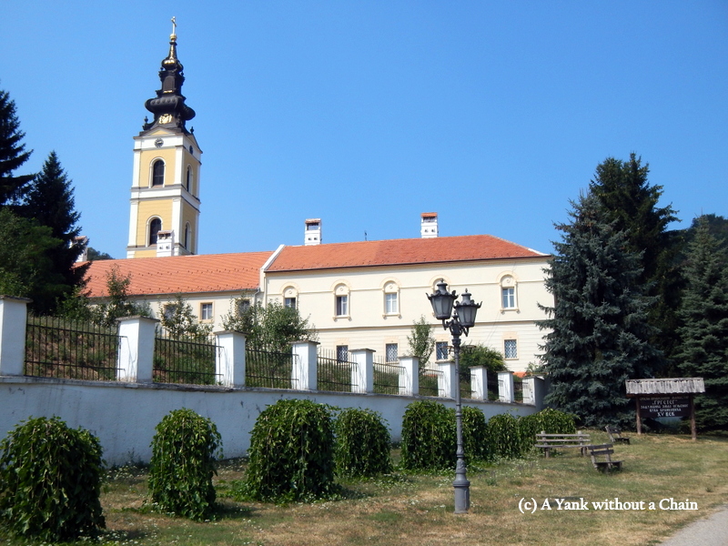 The building complex of the Grgeteg monastery