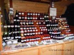 Rakija, jam and other fruit products at the Zlatibor market