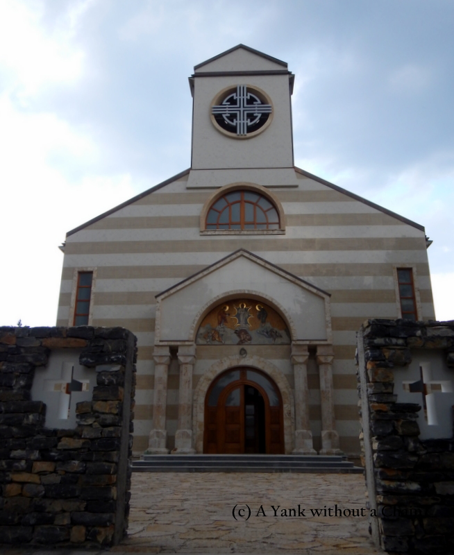 The impressive church in Zlatibor