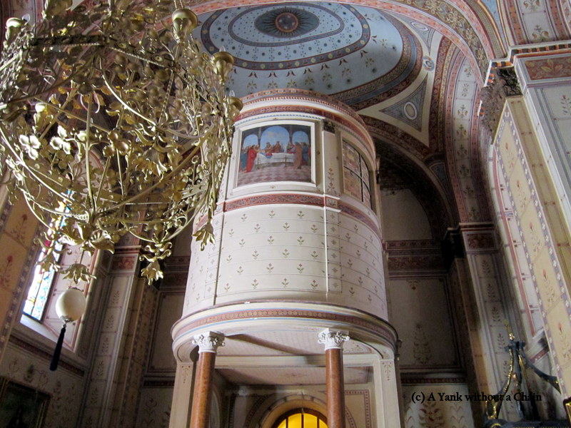 The interior of Grgeteg monastery