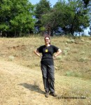 I walked about 10 meters on a hiking path in Fruska Gora. That was enough in 40 degree Celsius heat!