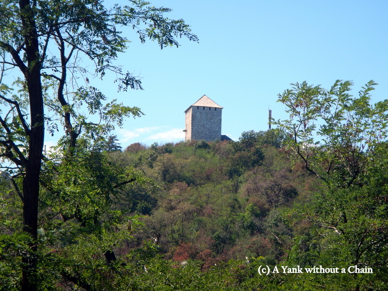 The Vrsac Tower, which overlooks the city
