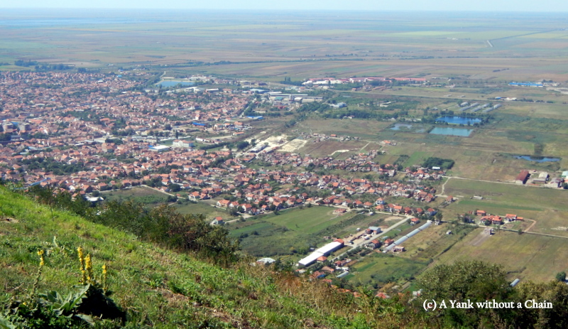 The view of the city from the tower