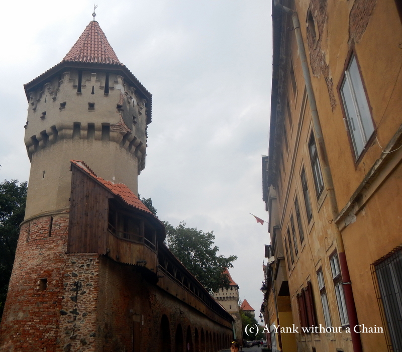 The 14th century citadel in Sibiu