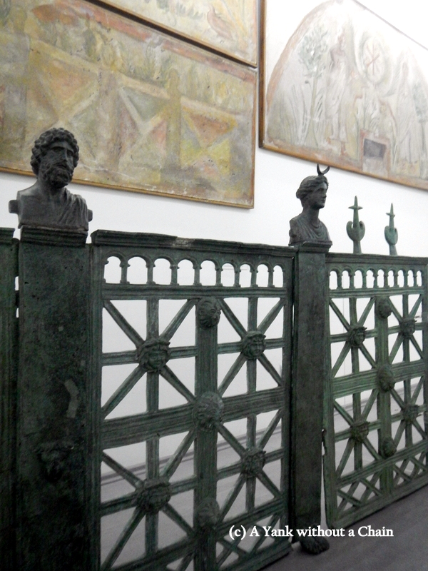 A gate from Mediana at the National Museum