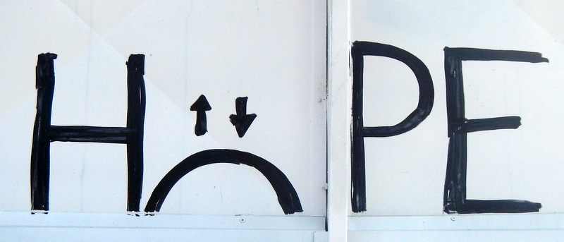 Hope rising and falling