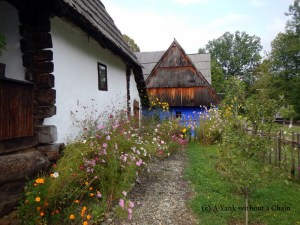 Some traditional houses in the ASTRA complex outside Sibiu