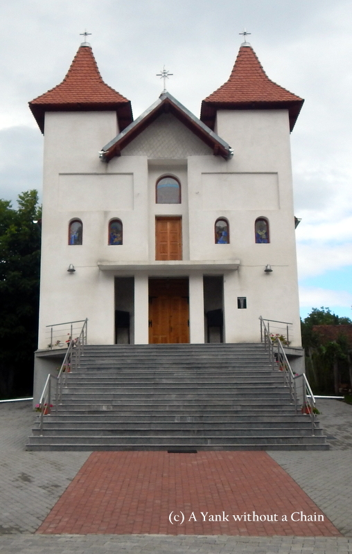 The small Orthodox church in Cisnadioara