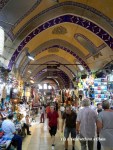 The Grand Bazaar in Istanbul, an over 500-year-old covered market