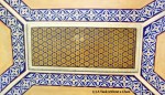 A detail of the ceiling at the Grand Bazaar