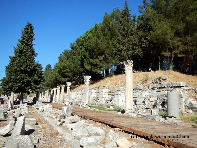 Part of the marketplace in Ephesus