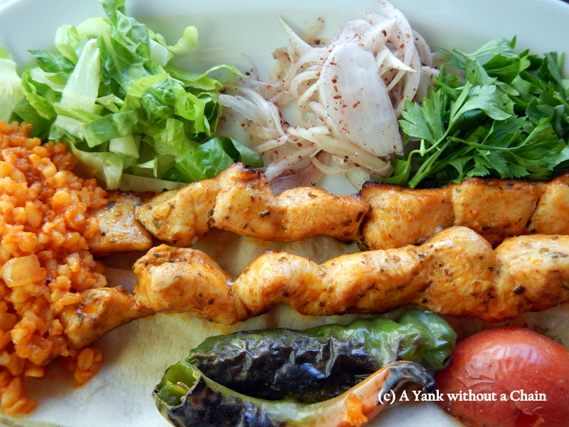 The kebab lunch I had back in Selcuk after Ephesus