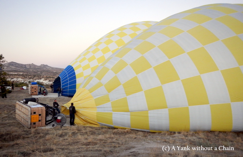 Turkiye Balloons getting ready for takeoff!