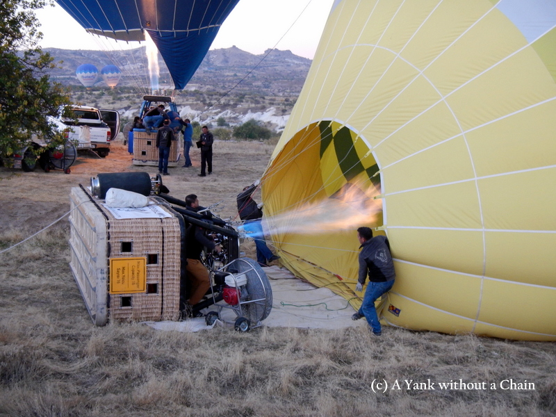 Turkiye Balloons getting ready for takeoff!