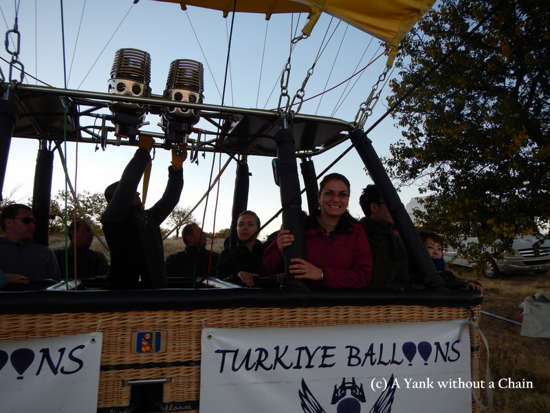 The Yank without a Chain getting ready for takeoff!