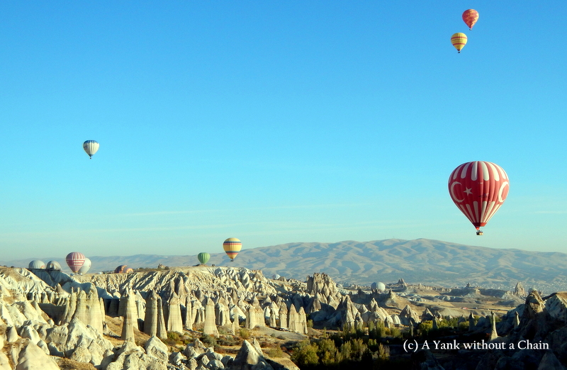 Yet another stunning view of the Cappadocia landscape