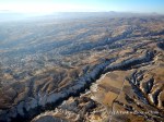 The White Valley in Cappadocia viewed from a hot air balloon