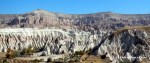 The red cliffs of Cappadocia
