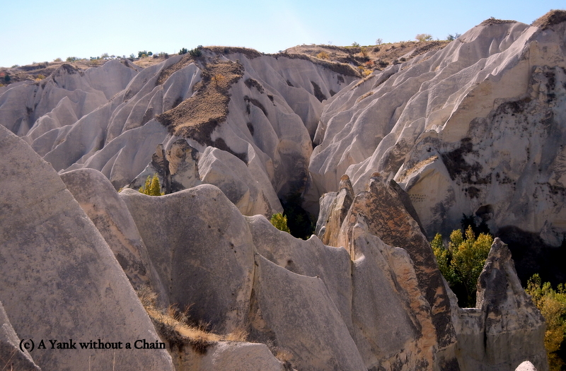 The appropriately named Red Valley