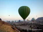 Balloons in the White Valley of Cappadocia