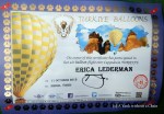 My Turkiye Balloons certificate!