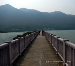 A bridge at the beginning of section 7 of the Lantau Trail