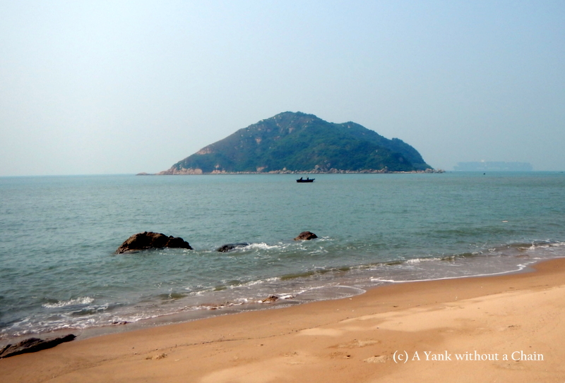 The beach of Lantau Island