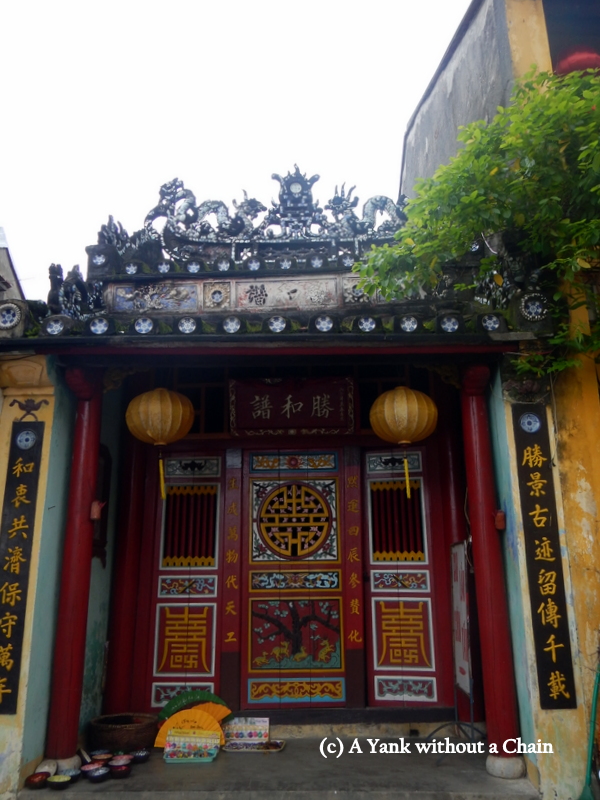 A colorful house in Hoi An