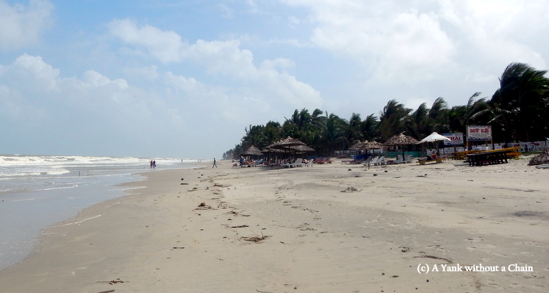 The beach at Hoi An