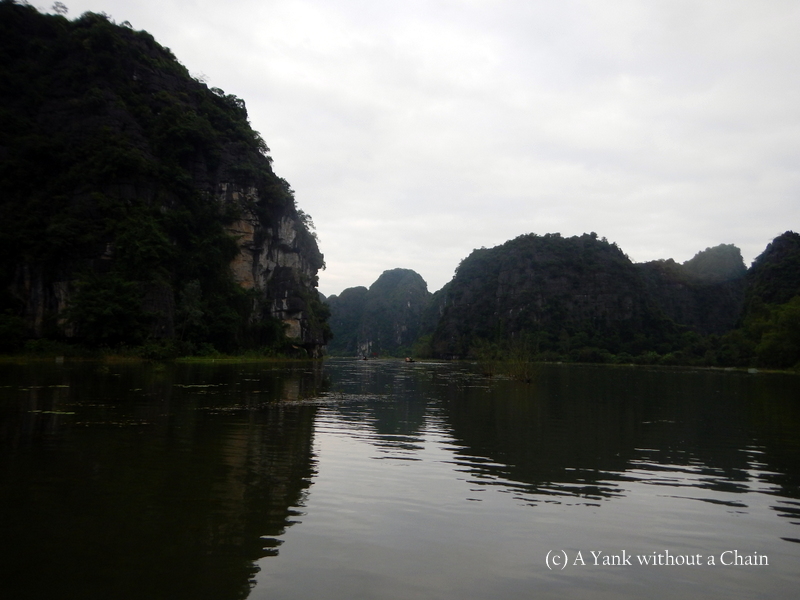 The scenery at Tam Coc