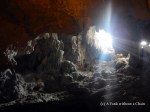 A cave in Ha Long Bay
