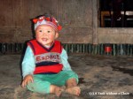 The grandson of my Red Dao homestay host, Phan Man May, in Ta Phin