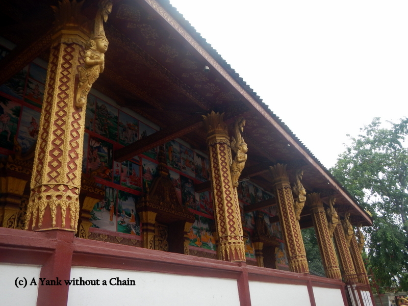 The side balcony of Vat Manorom