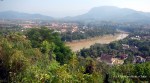 View of Luang Prabang from the top of Mount Phousi