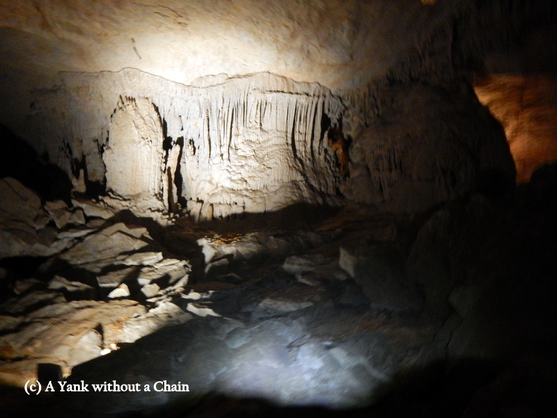 Some of the cave formations